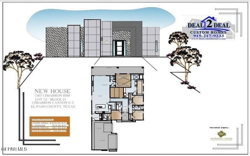 7367 Cimarron Rim Drive, El Paso, TX 79911, 4 Bedrooms Bedrooms, ,3 BathroomsBathrooms,Residential,For Sale,7367 Cimarron Rim Drive,920262
