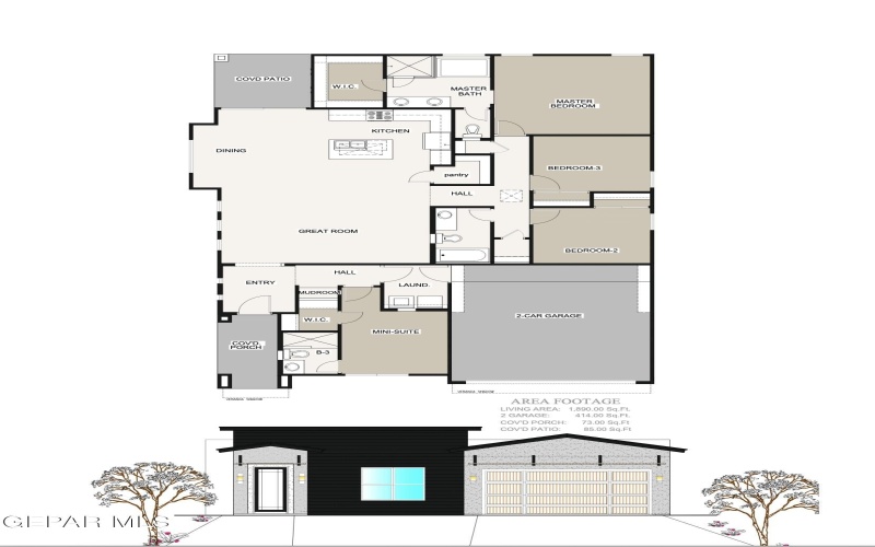 1413 DYLAN Place, El Paso, TX 79928, 4 Bedrooms Bedrooms, ,3 BathroomsBathrooms,Residential,For Sale,1413 DYLAN Place,920637