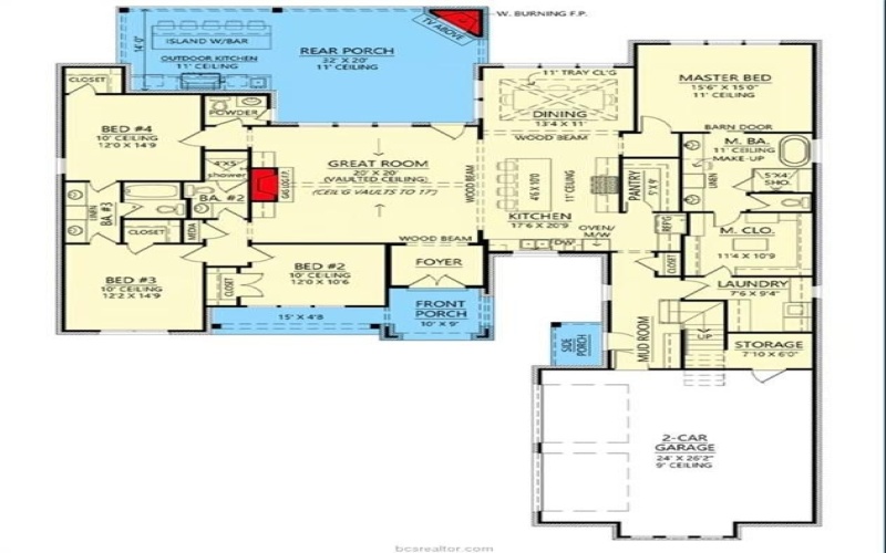 Lot 17 Forest Glen Court, Franklin, TX 77856, 4 Bedrooms Bedrooms, ,3 BathroomsBathrooms,Residential,For Sale,Lot 17 Forest Glen Court,25001384
