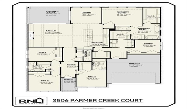 3506 Parmer Creek Court, College Station, TX 77845, 4 Bedrooms Bedrooms, ,3 BathroomsBathrooms,Residential,For Sale,3506 Parmer Creek Court,25001476