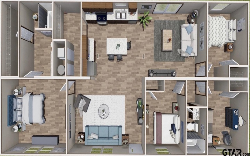 4360 CR 376, Tyler, TX 75708, 3 Habitaciones Habitaciones , ,2 BañosBaños,Residential,En Venta,4360 CR 376,24011683