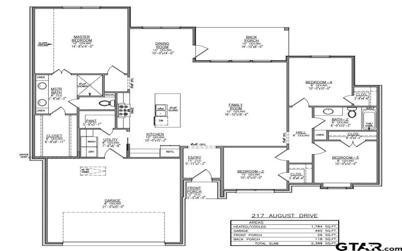 217 August Drive, Bullard, TX 75757, 4 Bedrooms Bedrooms, ,2 BathroomsBathrooms,Residential,For Sale,217 August Drive,25003127