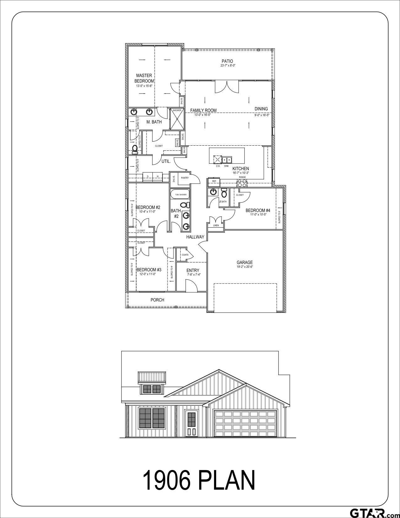 16410 Crossing Circle, Lindale, TX 75771, 4 Bedrooms Bedrooms, ,2 BathroomsBathrooms,Residential,For Sale,16410 Crossing Circle,25006269