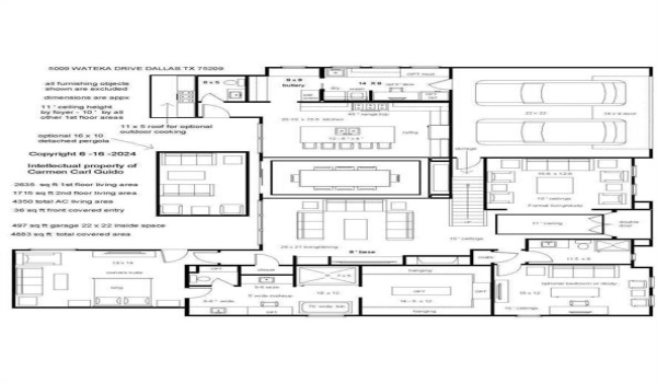 5009 Wateka Drive, Dallas, TX 75209, 4 Habitaciones Habitaciones , ,5 BañosBaños,Residential,En Venta,5009 Wateka Drive,20868746