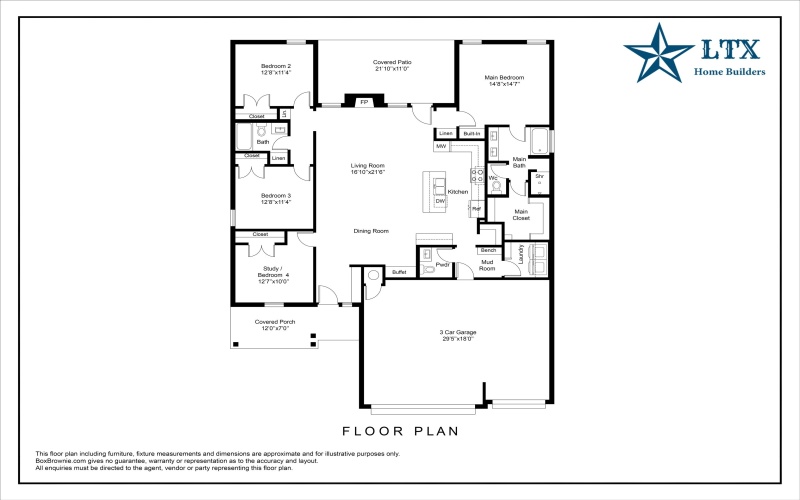 3105 Morgan Circle, Marble Falls, TX 78654, 4 Bedrooms Bedrooms, ,2 BathroomsBathrooms,Residential,For Sale,3105 Morgan Circle,172811
