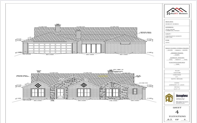 7530 56th Street, Lubbock, TX 79407, 4 Bedrooms Bedrooms, ,3 BathroomsBathrooms,Residential,For Sale,7530 56th Street,202553213