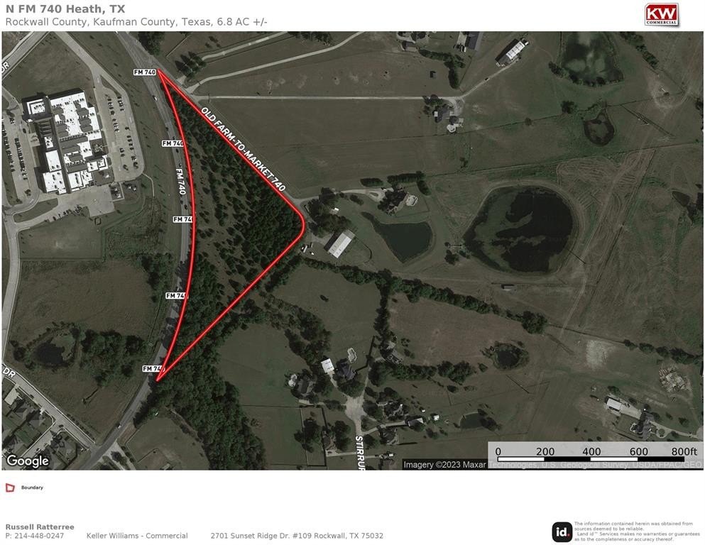 0 N Fm Road 740, Heath, TX 75126, ,Commercial Sale,For Sale,0 N Fm Road 740,20351365