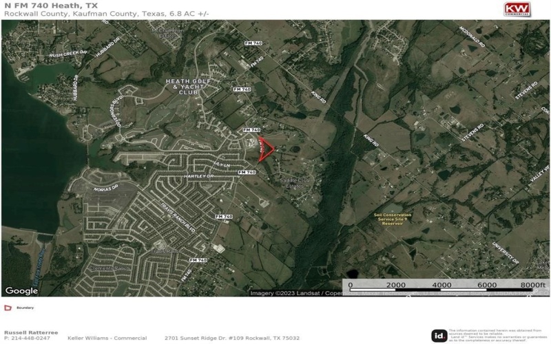 0 N Fm Road 740, Heath, TX 75126, ,Commercial Sale,For Sale,0 N Fm Road 740,20351365