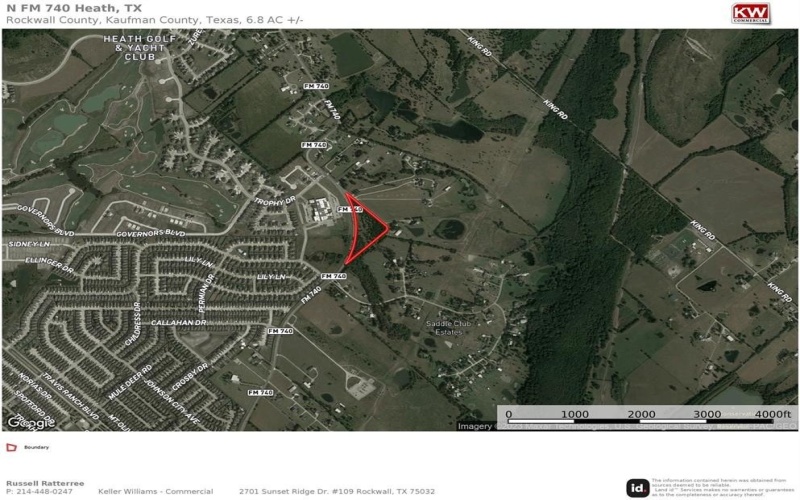 0 N Fm Road 740, Heath, TX 75126, ,Commercial Sale,For Sale,0 N Fm Road 740,20351365