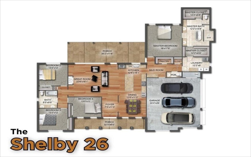 6001 Trophy Court, Brock, TX 76087, 4 Bedrooms Bedrooms, ,2 BathroomsBathrooms,Residential,For Sale,6001 Trophy Court,20648626