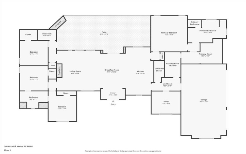 264 Ozro Road, Maypearl, TX 76084, 4 Bedrooms Bedrooms, ,3 BathroomsBathrooms,Residential,For Sale,264 Ozro Road,20650650