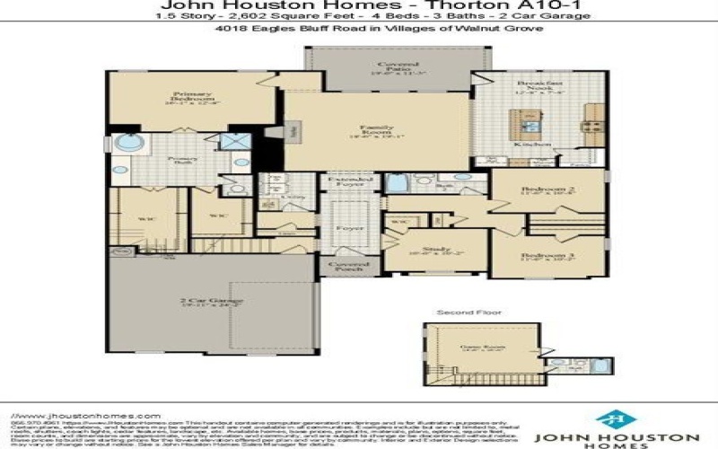 4018 Eagles Bluff, Midlothian, TX 76065, 3 Habitaciones Habitaciones , ,3 BañosBaños,Residential,En Venta,4018 Eagles Bluff,20685090
