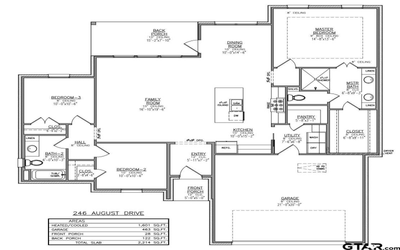 246 August Drive, Bullard, TX 75757, 3 Bedrooms Bedrooms, ,2 BathroomsBathrooms,Residential,For Sale,246 August Drive,25003117