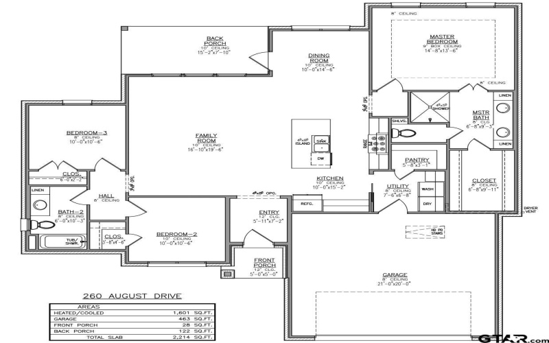 260 August Drive, Bullard, TX 75757, 3 Bedrooms Bedrooms, ,2 BathroomsBathrooms,Residential,For Sale,260 August Drive,25003118