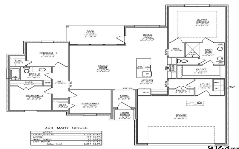 394 Mary Circle, Bullard, TX 75757, 4 Bedrooms Bedrooms, ,2 BathroomsBathrooms,Residential,For Sale,394 Mary Circle,25003121