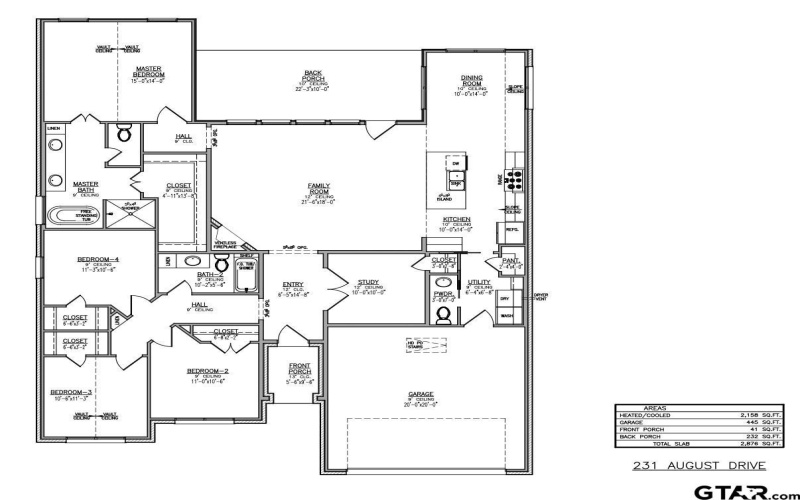 231 August Dr, Bullard, TX 75757, 4 Bedrooms Bedrooms, ,2 BathroomsBathrooms,Residential,For Sale,231 August Dr,25004065