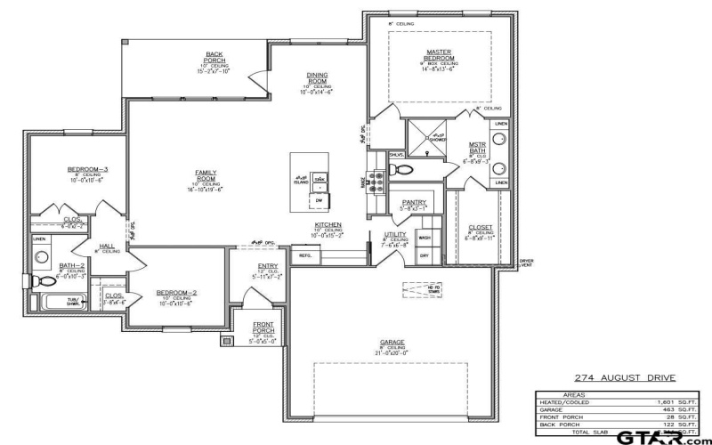 274 August Dr, Bullard, TX 75757, 3 Bedrooms Bedrooms, ,2 BathroomsBathrooms,Residential,For Sale,274 August Dr,25005119