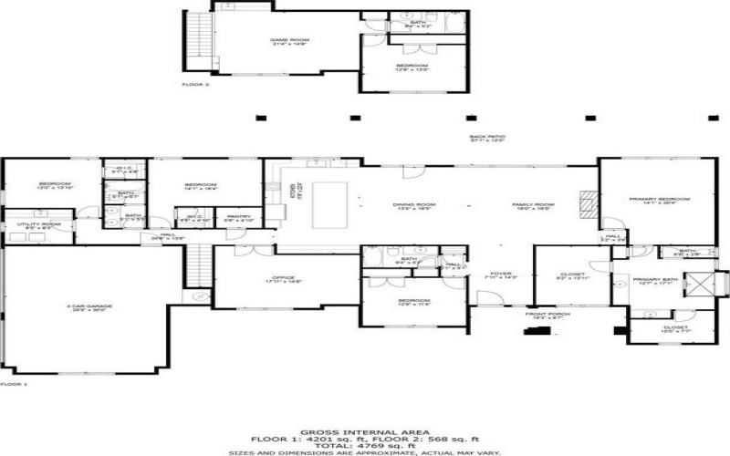 1790 Crestridge Circle, Princeton, TX 75407, 5 Habitaciones Habitaciones , ,5 BañosBaños,Residential,En Venta,1790 Crestridge Circle,20725492